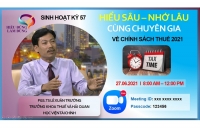 Kỳ sinh hoạt thứ 57 (27/06/2021) - Hiểu sâu, nhớ lâu cùng chuyên gia